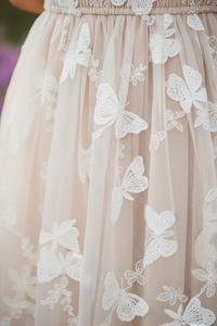INDIE BLUE Dresses Butterfly Dress (natural)