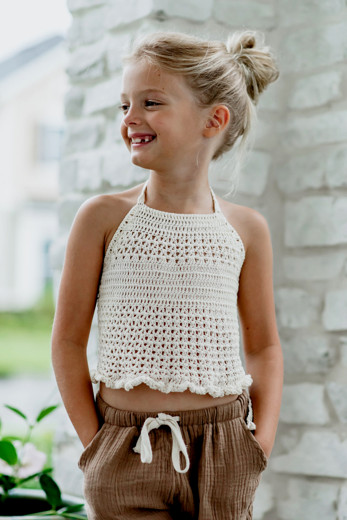 INDIE BLUE Accessories Izzy Halter (taupe)