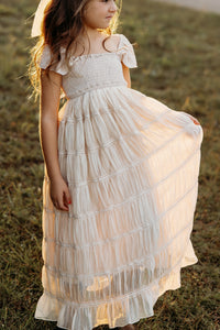 INDIE BLUE Dresses Marabella Dress (natural chiffon)