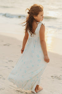 INDIE BLUE Dresses Liza Maxi Dress (blue floral)