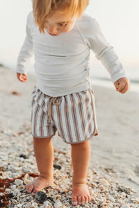INDIE BLUE SWIM Board Shorts (ash stripe)