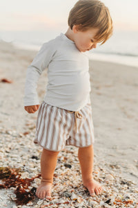 INDIE BLUE SWIM Board Shorts (ash stripe)