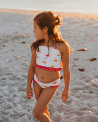 INDIE BLUE SWIM Halter Set (spice sun) FINAL SALE