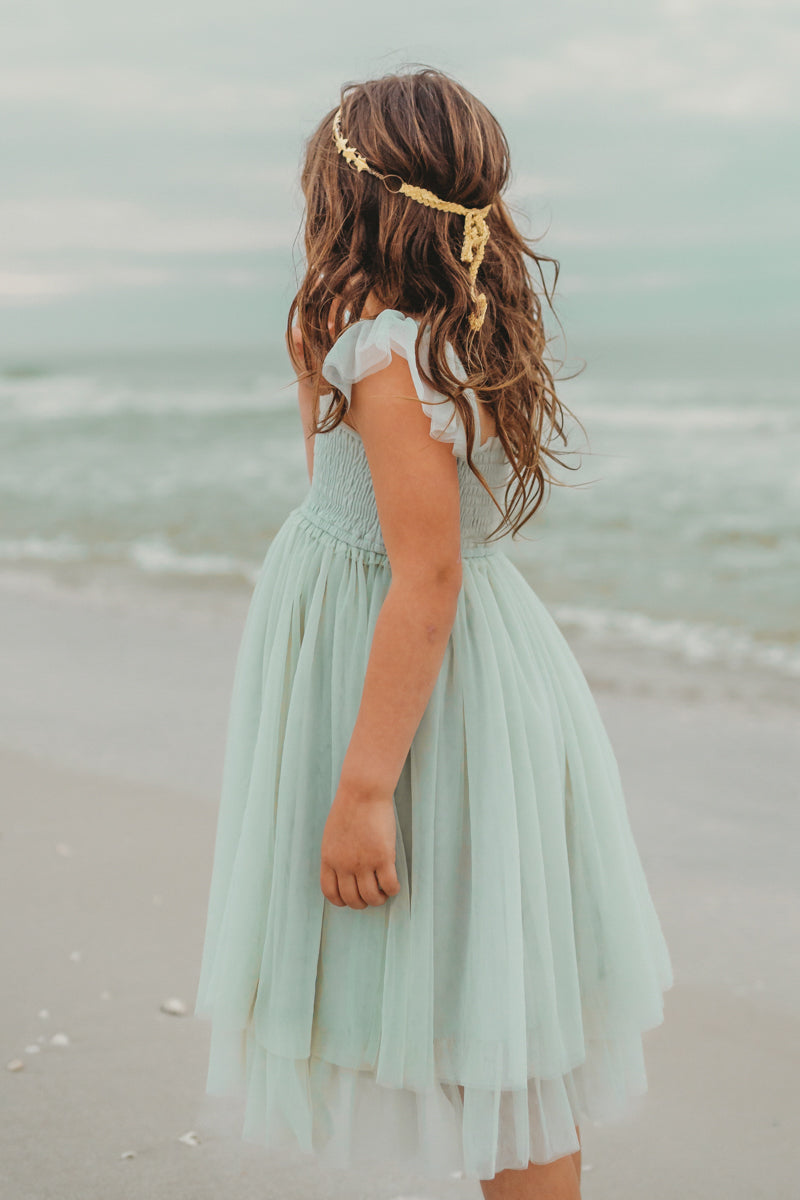 INDIE BLUE Dresses Juliet Dress (mint tulle)
