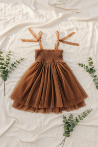 INDIE BLUE Dresses Isa Dress (cedar tulle)