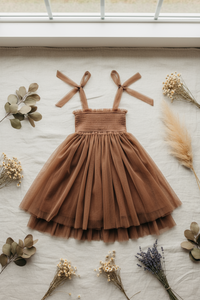 INDIE BLUE Dresses Isa Dress (cedar tulle)