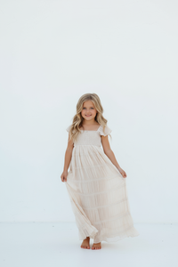 INDIE BLUE Dresses Marabella Dress (natural chiffon)