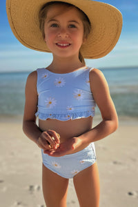 INDIE BLUE SWIM Scoopback Set (daisy) FINAL SALE