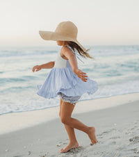 INDIE BLUE Sets Penny Tunic Set (violet blue) FINAL SALE