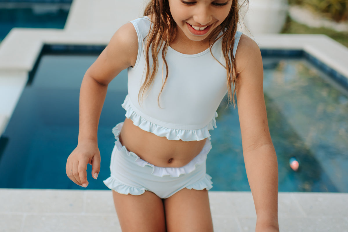 INDIE BLUE SWIM Scoopback Set (minty blue)
