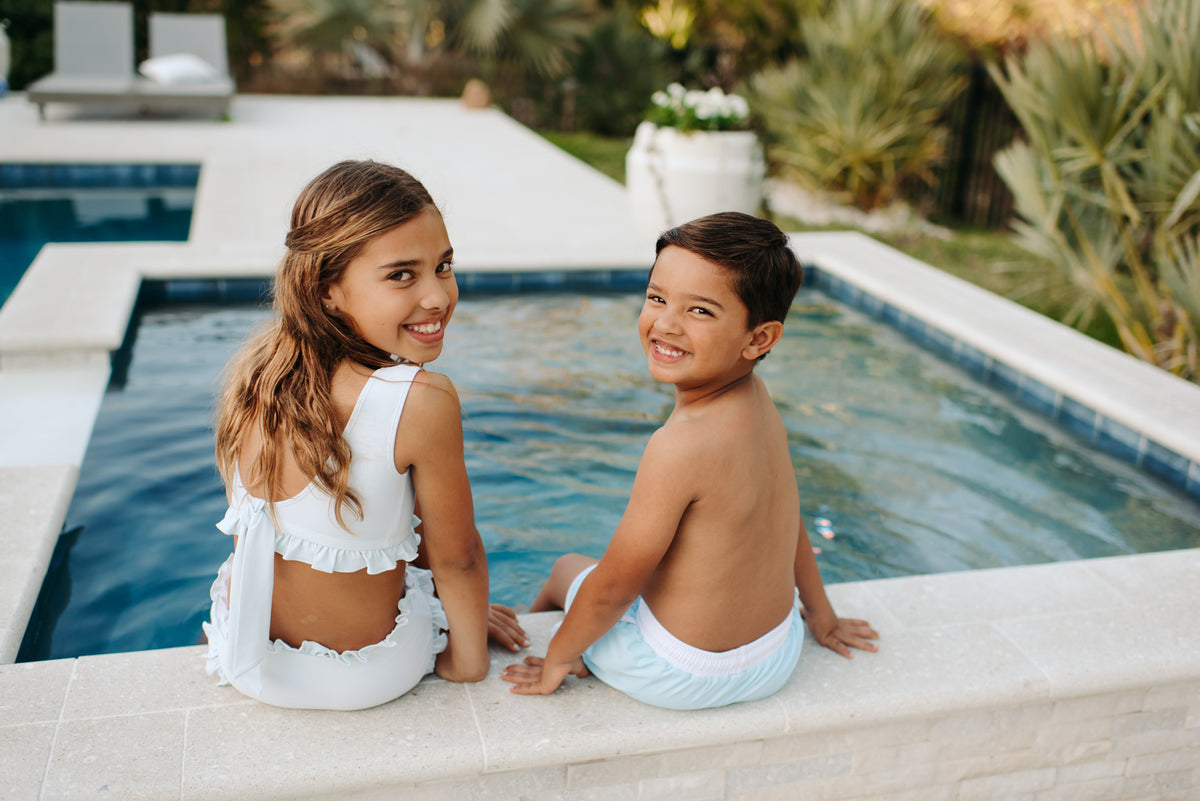 INDIE BLUE SWIM Scoopback Set (minty blue)
