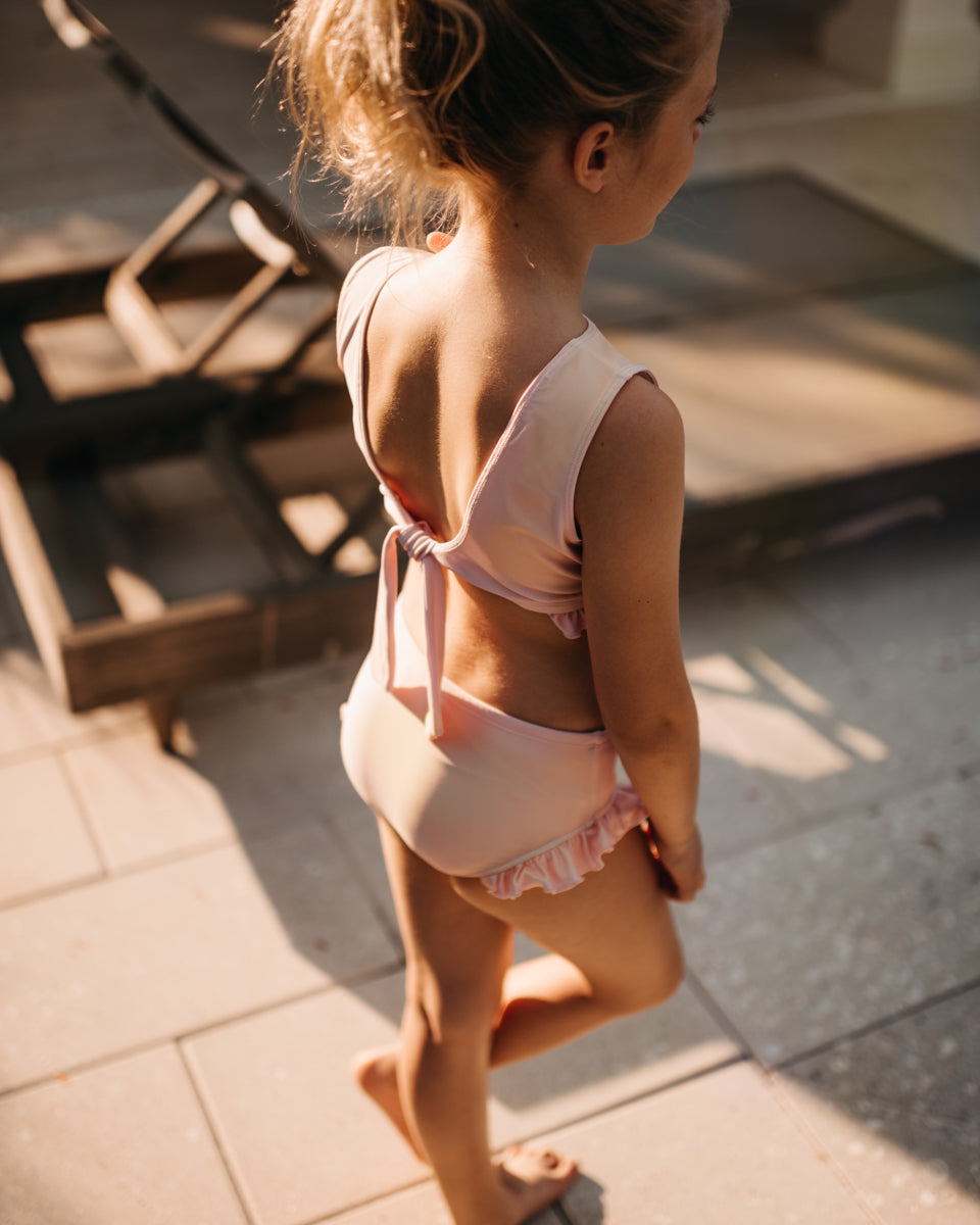 INDIE BLUE SWIM Scoopback Set (pink)