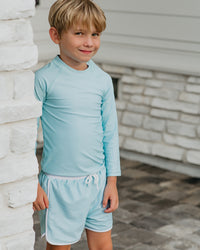 INDIE BLUE SWIM Rashguard (sky) FINAL SALE