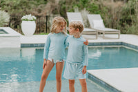 INDIE BLUE SWIM Rashguard (sky) FINAL SALE