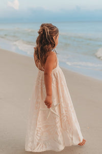 INDIE BLUE Dresses Phoebe Lace Dress (ivory)