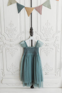INDIE BLUE Dresses Juliet Dress (soft teal tulle)