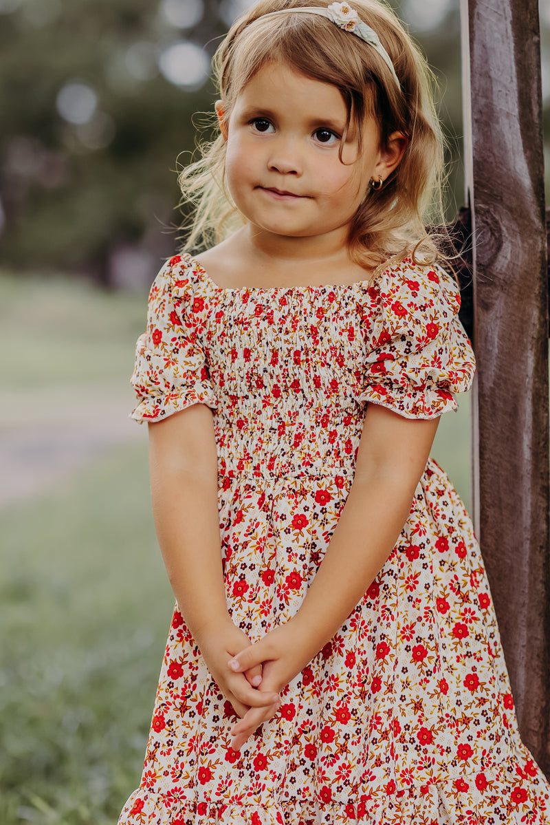 Karina (red floral)