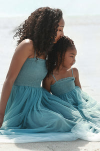Women's Isa Maxi (blue ombre tulle)