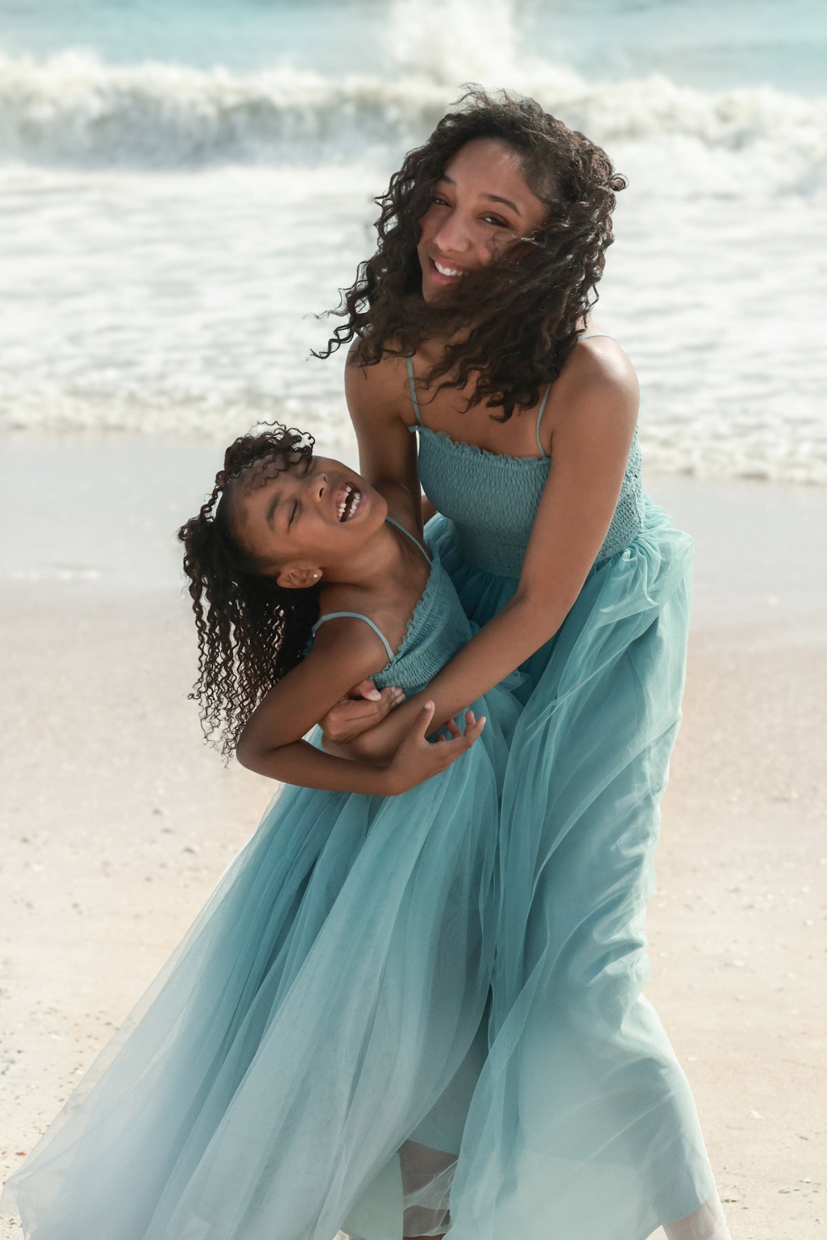 Women's Isa Maxi (blue ombre tulle)
