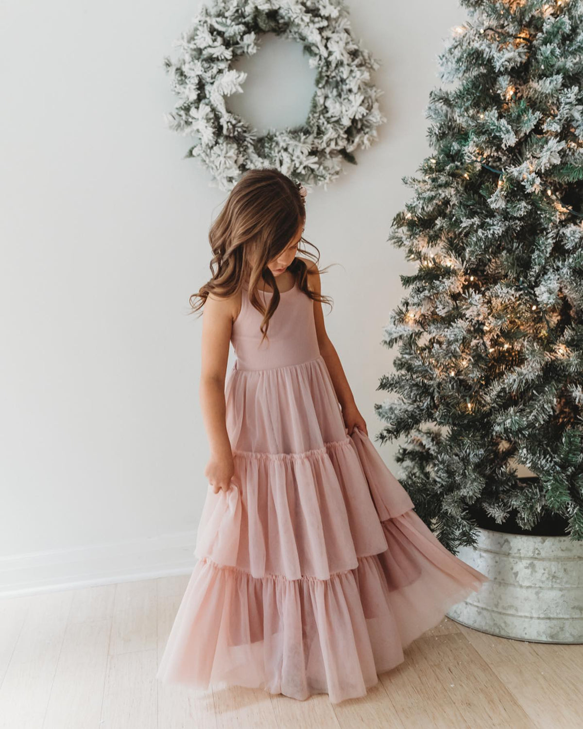 Wendy Tulle Dress (soft pink)