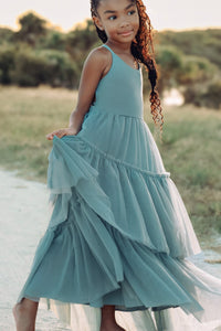 Wendy Dress (soft teal tulle)