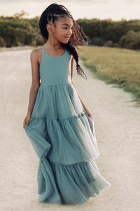 Wendy Dress (soft teal tulle)