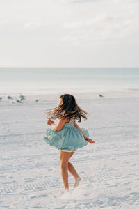 Penny Tunic Set (sage blue) FINAL SALE