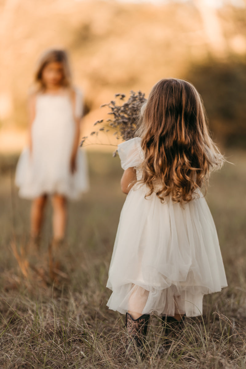 Juliet Dress (antique ivory tulle)