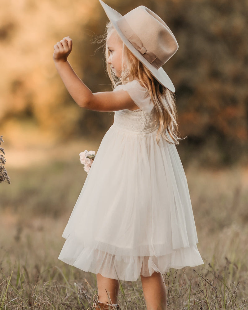 Juliet Tulle Dress (antique ivory)