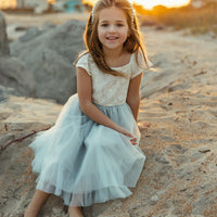 INDIE BLUE Dresses Aria Dress (airy blue tulle)
