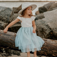INDIE BLUE Dresses Aria Dress (airy blue tulle)