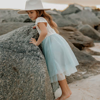 INDIE BLUE Dresses Aria Dress (airy blue tulle)