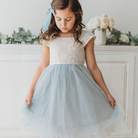 INDIE BLUE Dresses Aria Dress (airy blue tulle)