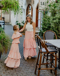 Women's Nila Skirt (vibrant coral)