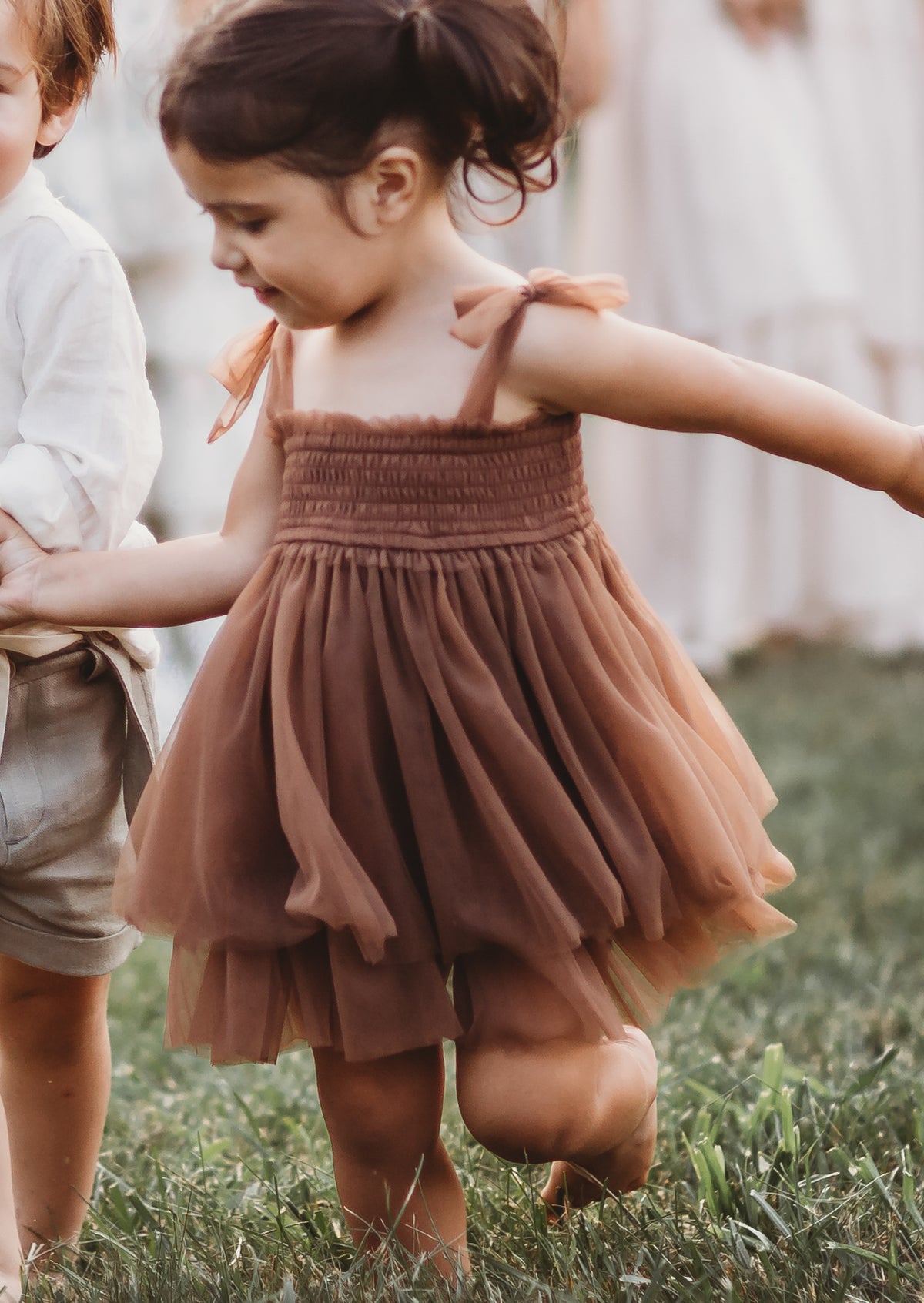 Isa Tulle Dress (cedar)