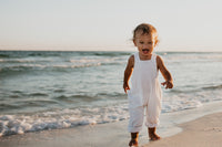 Grady Romper (white muslin)