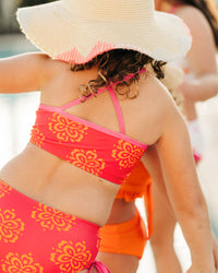 Crop Tankini Set (spice medallion) FINAL SALE