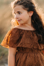 Load image into Gallery viewer, Leah Lace Dress (mocha)
