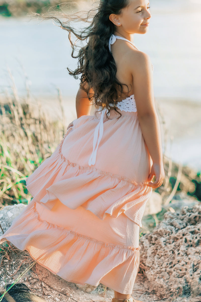 Nila Skirt (vibrant coral)