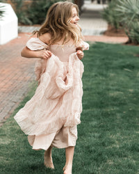 Marabella Dress (soft pink chiffon)