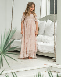 Marabella Dress (soft pink chiffon)