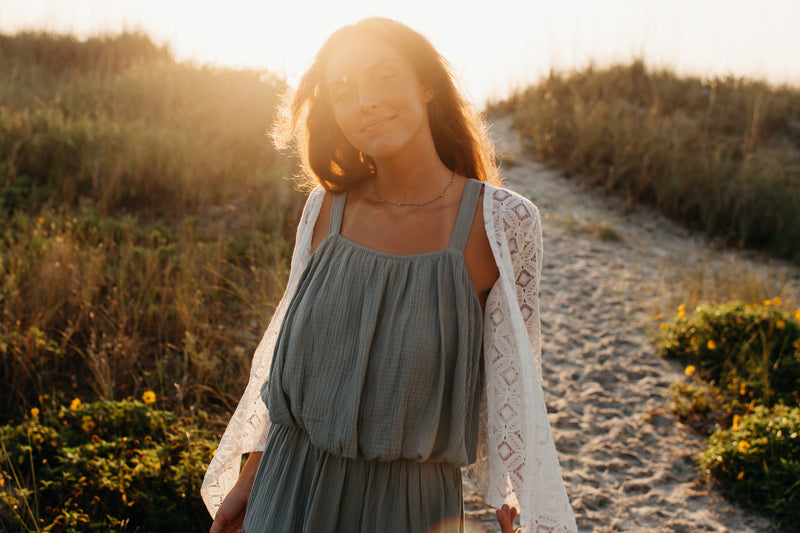 Women's Hadley Cardigan (light ivory)