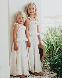 Bella Maxi Pants (light ivory muslin)