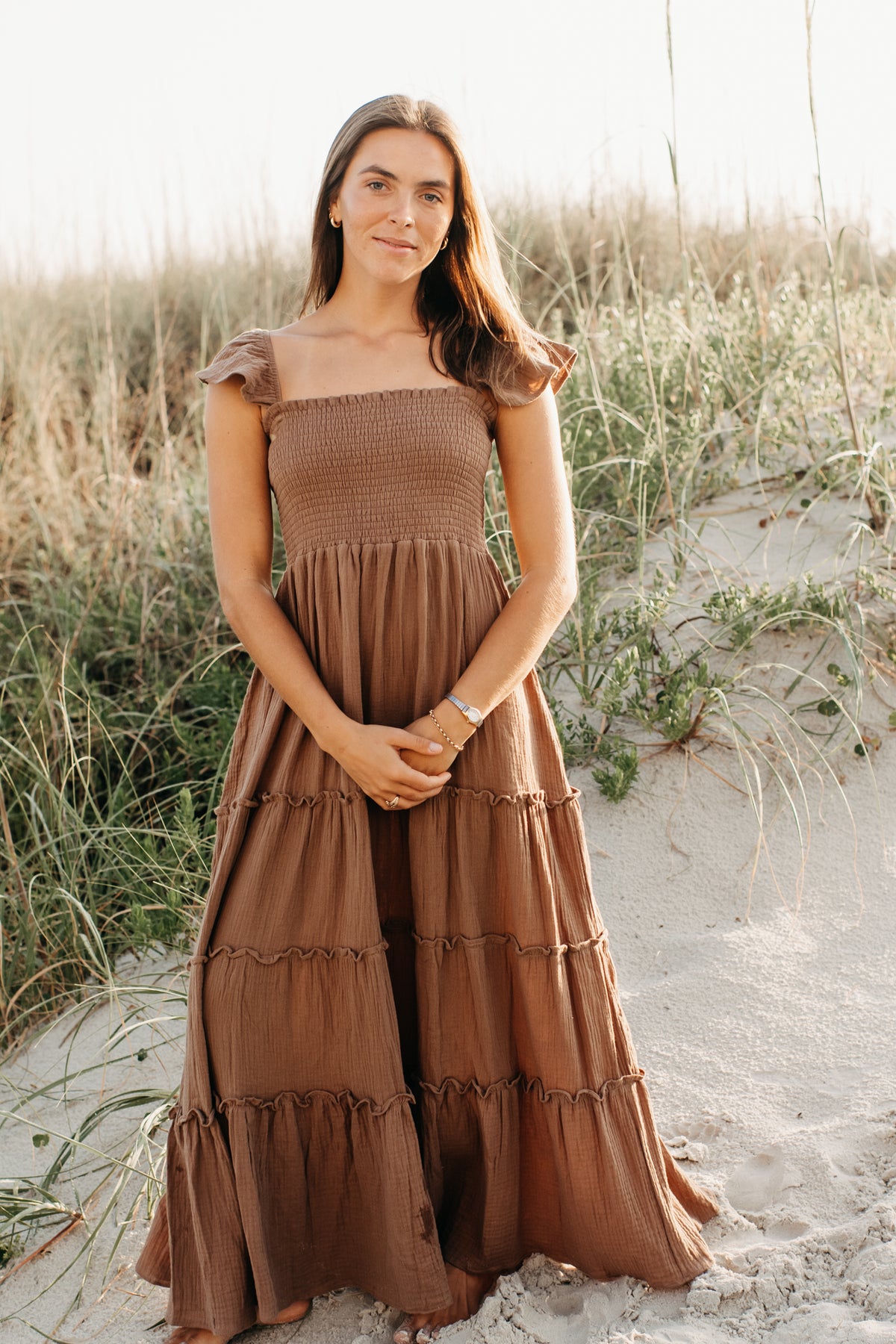 Women's Marabella Dress (mocha muslin)