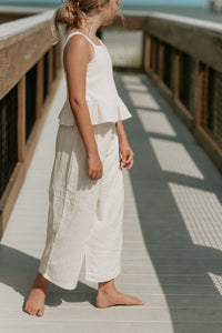 Sadie Pants (light ivory muslin)