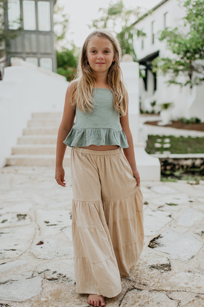 Bella Maxi Pants (almond)