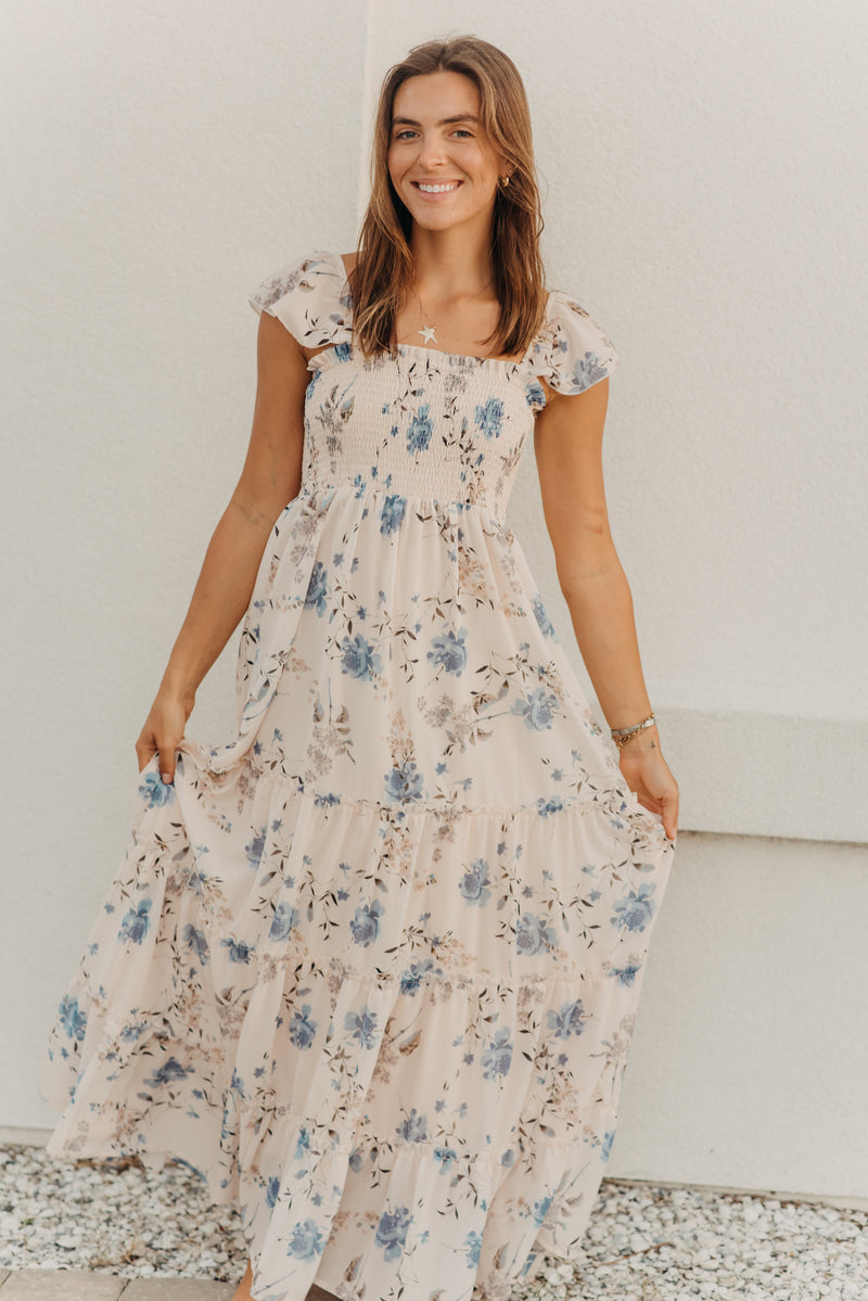 Women's Marabella Midi (floral blue)