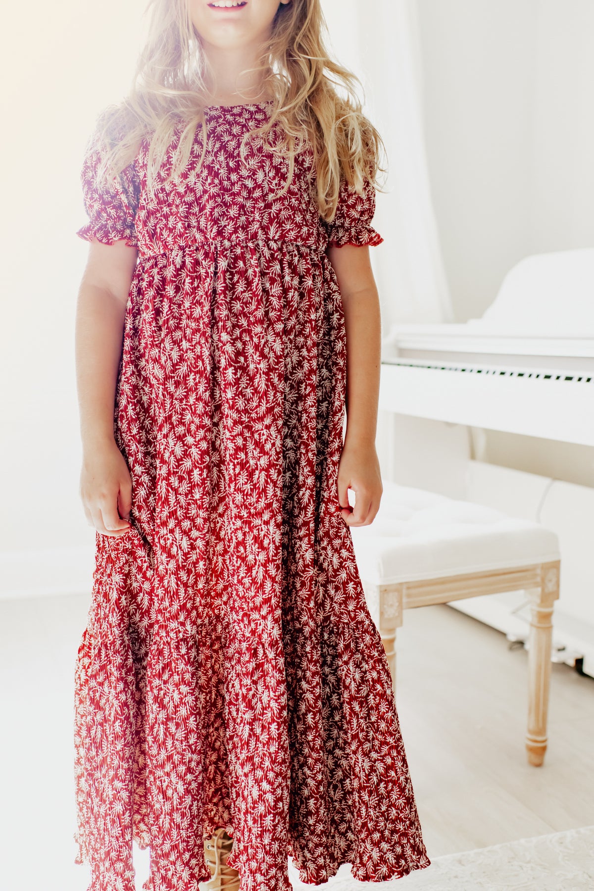 Mae Maxi Dress (whimsy red) FINAL SALE