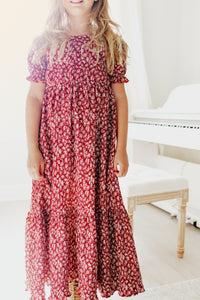 Mae Maxi Dress (whimsy red) FINAL SALE