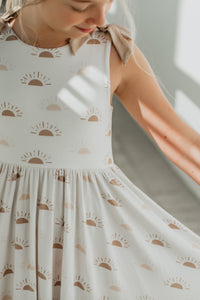 Liza Twirl Dress (ash sun)